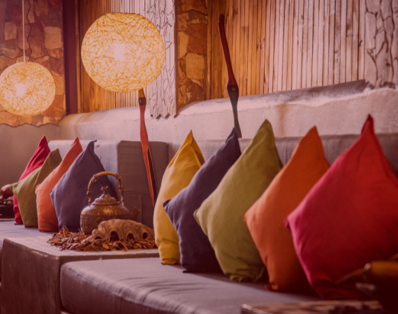 Throw Pillow banner
