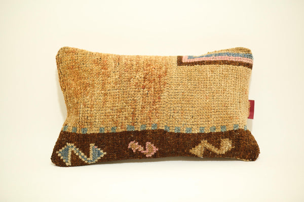 Red & Yellow Kilim Throw Pillow Cover